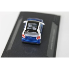 Busch Smart 453 Fortwo Coupé blanc / bleu nuit Modèle réduit de voiture 1:87 2