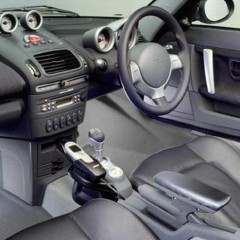 Smart Roadster Telefonkonsole für Mitteltunnelkonsole 2