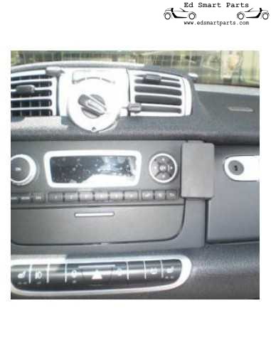 SMART FORTWO 451 FACELIFT HOEKIGE TELEFOONBEVESTIGINGSCLIP