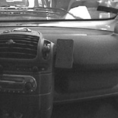 SMART FORTWO 450 HOEKIGE TELEFOONHOUDERCLIP