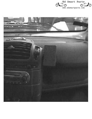 CLIP DE MONTAGE DE TÉLÉPHONE INCLINÉ POUR SMART FORTWO 450