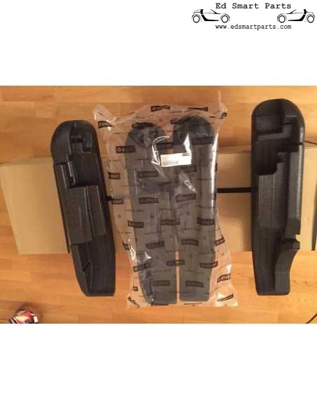 Smart Roadster Hardtop roof storage holders