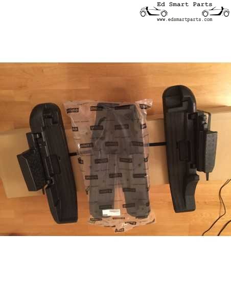 Supports de rangement sur le toit du Smart Roadster Hardtop