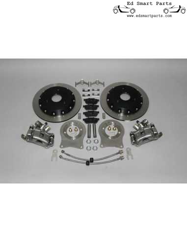 Smart Roadster Rear disc brake conversion set 280 mm by S-Mann