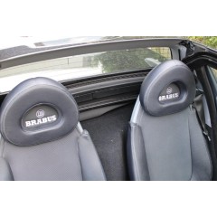 Usado Smart Roadster Brabus couro aparência encosto de cabeça incrustações inserções serve para todos os modelos roadster 452