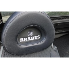 Inserts d'appuie-tête en similicuir Smart Roadster Brabus d'occasion adaptés à tous les modèles roadster 452 2