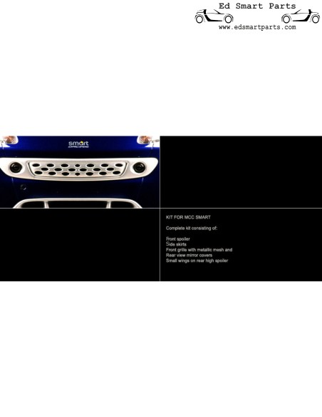 Orciari stylingkit Smart For Two Coupé