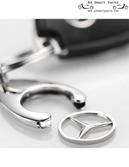 Genuine Mercedes-Benz Key Ring Shopping Cart Chip Key Chain