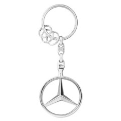 SLEUTELHANGER BRUSSEL ORIGINELE STER GEPOLIJST MERCEDES-BENZ COLLECTIE