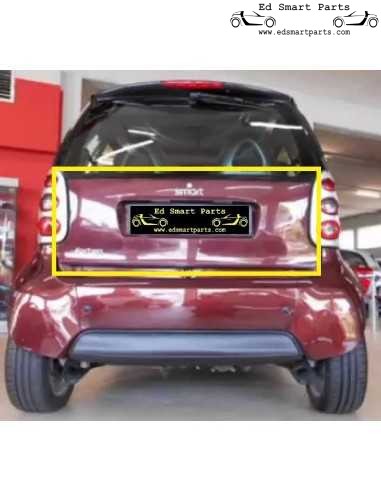 Puerta del panel trasero del Smart Fortwo 450 Coupe