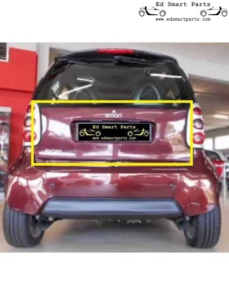 Puerta del panel trasero del Smart Fortwo 450 Coupe