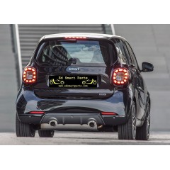 Système d'échappement Brabus Smart Fortwo / Forfour 453 2