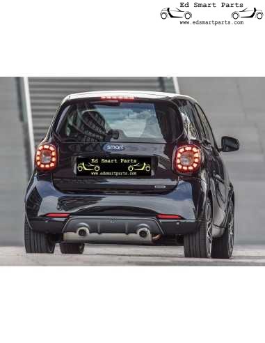 Sistema de escape Smart Fortwo / Forfour 453 Brabus