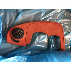 Smart Roadster Sitzpolster Fahrersitz Scribble Red Linkslenker