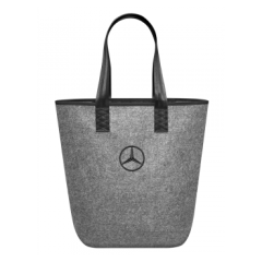 Sac à main Mercedes-Benz Shopper gris noir