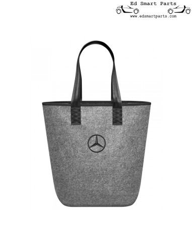 Mercedes-Benz Shopper Einkaufstasche Handtasche grau schwarz