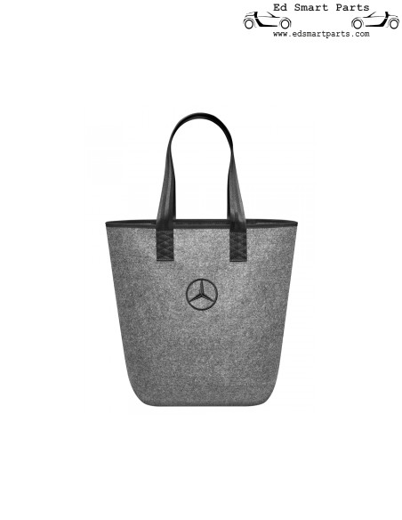 Mercedes-Benz Shopper Einkaufstasche Handtasche grau schwarz