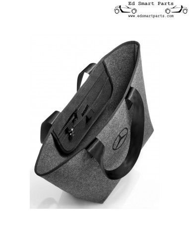Mercedes-Benz Shopper Einkaufstasche Handtasche grau schwarz