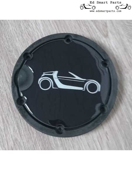 emblema adesivo per il coperchio del tappo del carburante, autoadesivo smart roadster (coupé)