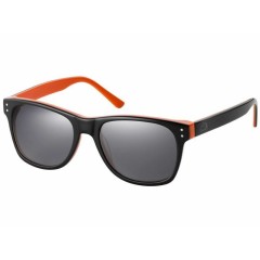 Véritable accessoire intelligent - Collection Lunettes de soleil orange - Orange / Noir unisexe 2