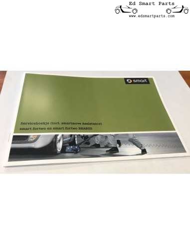 Smart Fortwo 451 PETROL / DIESEL MODELS Service Manual Maintenance Booklet