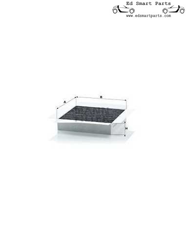 filtre à air d'habitacle standard - smart fortwo 450