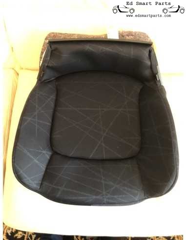 Nova almofada de assento Smart Roadster 452 Mikado Black