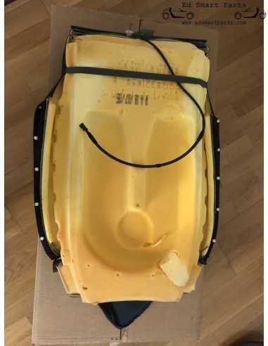 Nova almofada de encosto de assento Smart Roadster 452 Mikado Black para assentos com airbags de assento