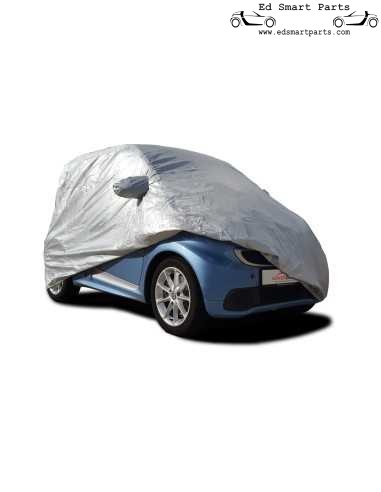 Funda para coche Smart ForTwo 450 y 451 Cabrio y Coupé: resistente al agua y transpirable