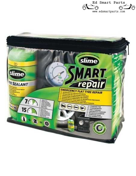 Kit de reparación de neumáticos inteligente - Reparación de pinchazos para coches (Kit completo de compresor)