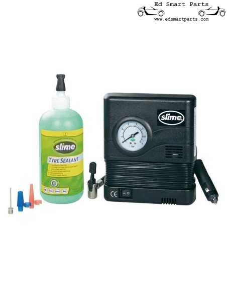 Kit di riparazione pneumatici intelligente - Riparazione forature per auto (kit compressore completo)