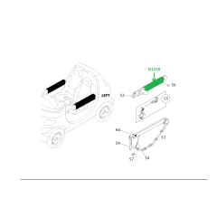 Nouveau coussinet de bras de porte Smart Crossblade gauche ou droit OEM 2