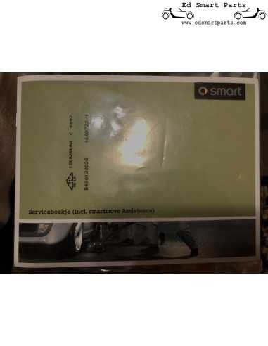 Smart Fortwo 450 Roadster 452 ForFour 454 Brabus Service Manual