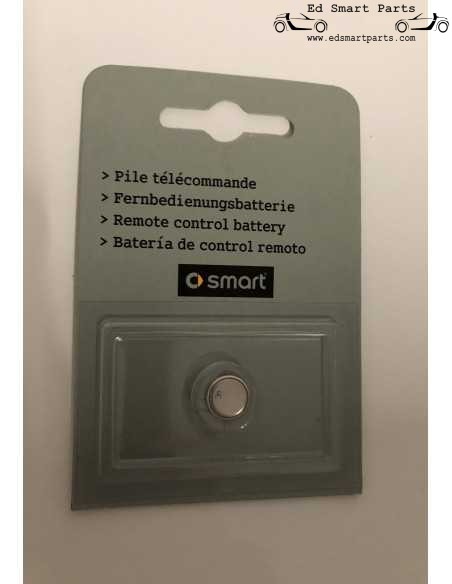 OEM car key fob battery suitable for 3-button transmitter on the 450 fortwo and 452 roadster