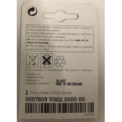 Batería para llavero de coche OEM adecuada para transmisor de 3 botones en el 450 fortwo y el 452 roadster 2