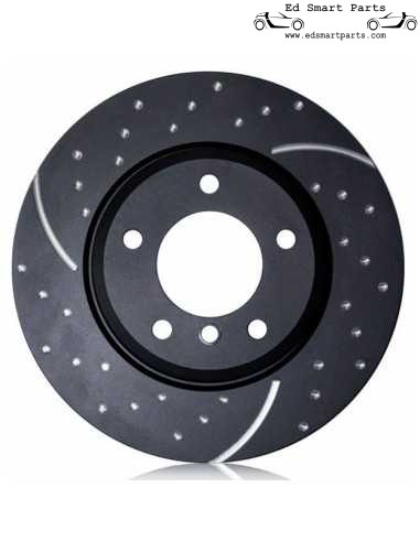 Conjunto de disco de freio EBC Turbo Grooved