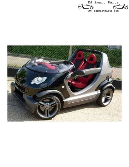 Nuevo Smart ForTwo Roadster CrossbladeLlantas Spikeline de 16 pulgadas en titanio