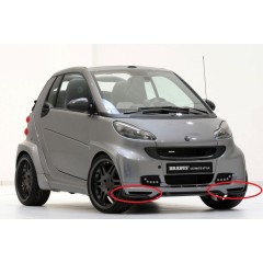 Smart ForTwo 451 BRABUS Frontflaps 2er-Set A4518800108