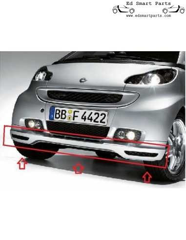 Smart ForTwo 451 Brabus Xclusive Frontspoiler