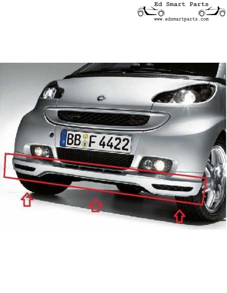 Smart ForTwo 451 Brabus Xclusive Frontspoiler
