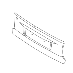 Porta do painel traseiro do Smart Fortwo 450 Cabrio 2