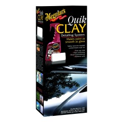 Meguiars Quik Clay Starter Kit (50 g Ton/473 ml Quik Detailer)