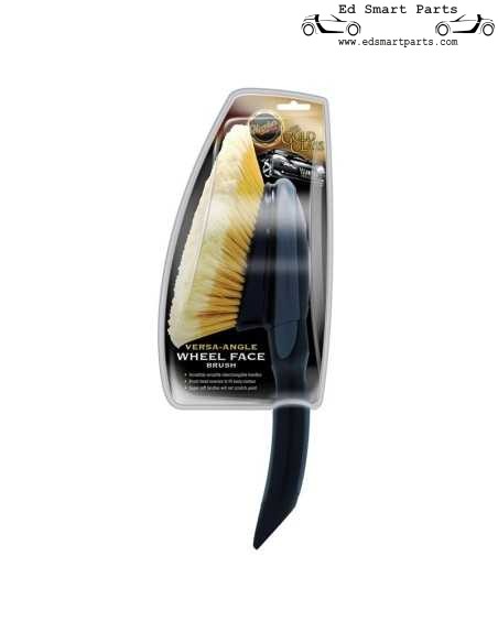 Meguiars Versa-Angle Rad-Gesichtsbürste, kurzer Griff, 15,24 x 65,09 x 12,38 cm