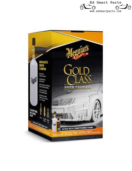 Kit de canhão de espuma de neve Meguiars Gold Class