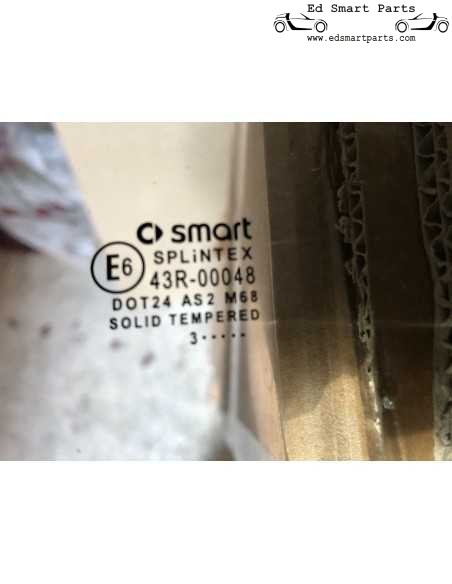 Ventana enrollable para puerta de Smart Roadster, izquierda o derecha