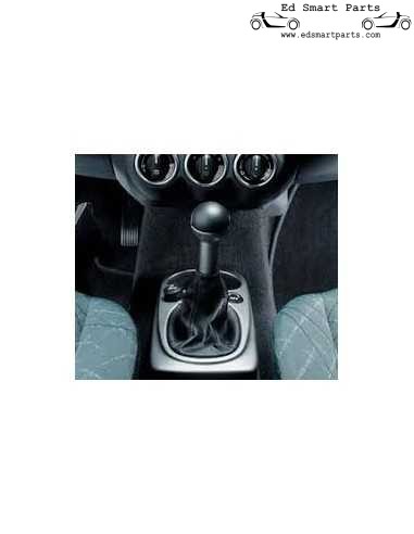 Perilla de cambio de marchas manual Smart Forfour