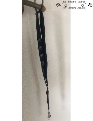 Genuine smart Evolution Karabiner neckband from the smartware collection of 2004