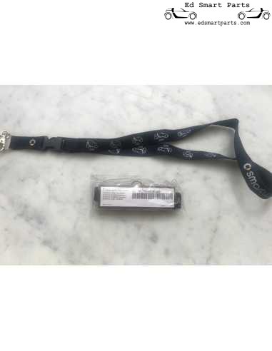 Genuine smart Evolution Karabiner neckband from the smartware collection of 2004