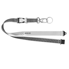 Originale Mercedes-Benz Silver AMG Motorsport Lanyard