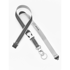 Originele Mercedes-Benz Silver AMG Motorsport Lanyard 2